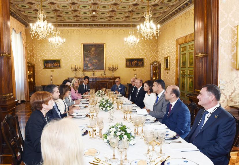 President of Italian Senate hosted official dinner in honor of Azerbaijani First Vice-President