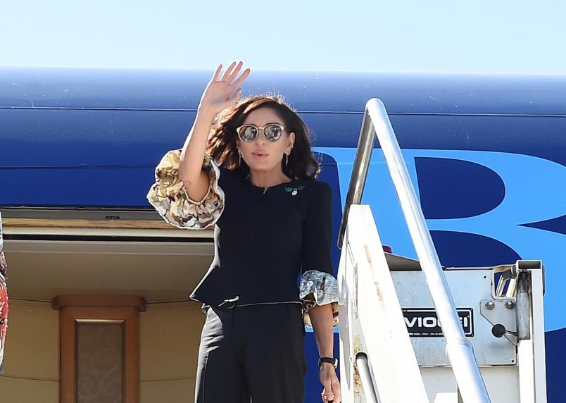 First Vice-President Mehriban Aliyeva completed her official visit to Italy