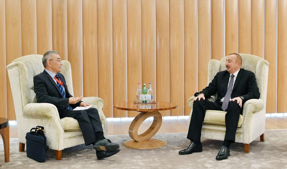 Ilham Aliyev received UNESCO deputy director-general