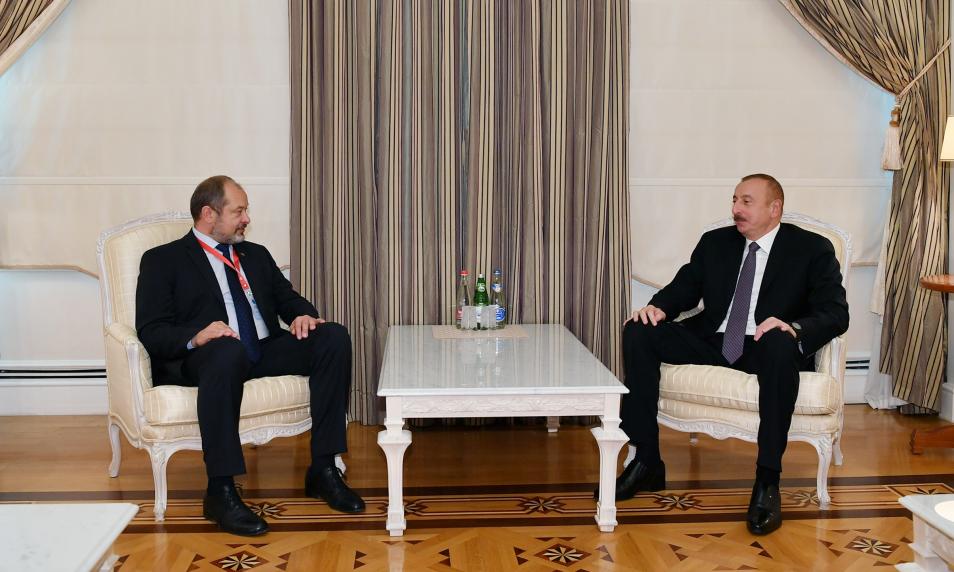 Ilham Aliyev received president of Slovenian National Council