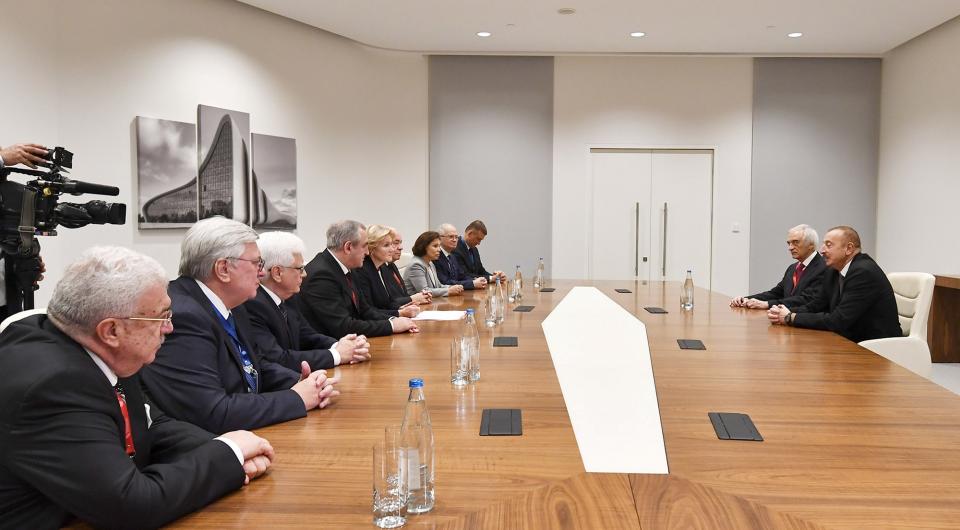 Ilham Aliyev received Russian deputy prime minister