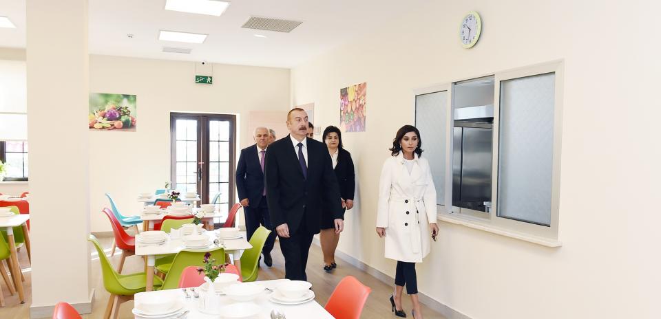 Ilham Aliyev opened new building of mixed type orphanage in the city of Shaki