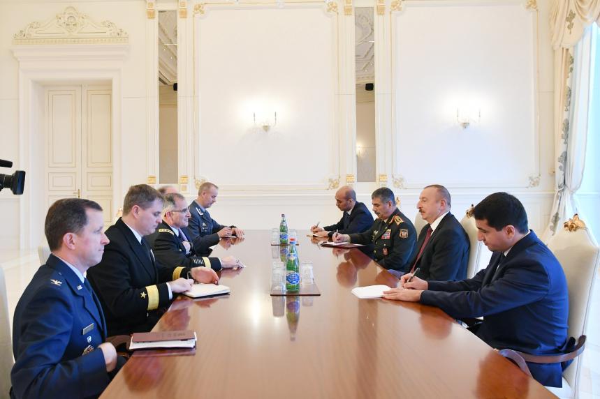 Ilham Aliyev received delegation led by NATO’s Supreme Allied Commander Europe
