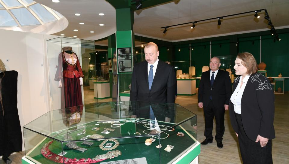 Ilham Aliyev opened Beylagan Museum of History and Local Lore after renovation