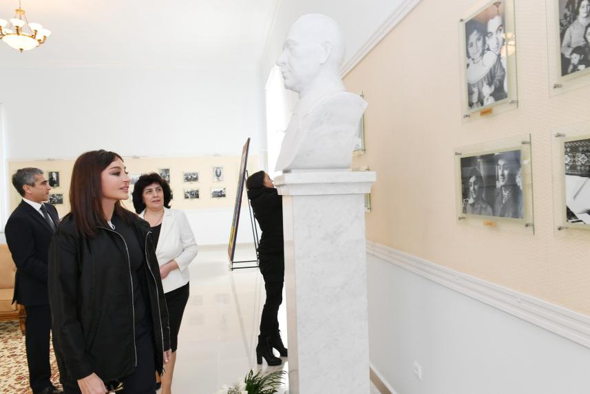 First Vice-President Mehriban Aliyeva visited House Museum of Mir Jalal Pashayev in Ganja