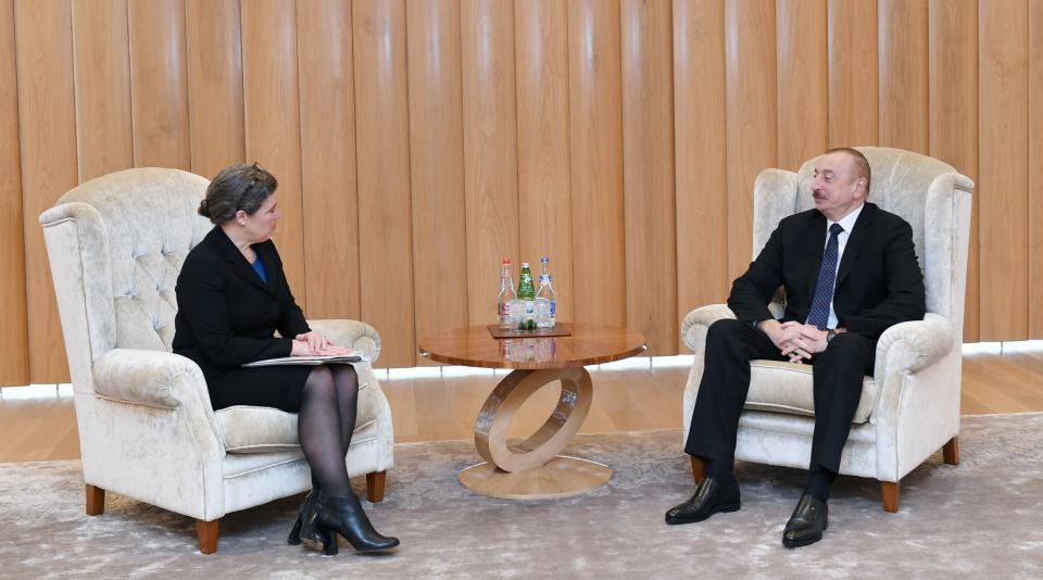 Ilham Aliyev met with U.S. Deputy Assistant Secretary of State in the Bureau of Energy Resources