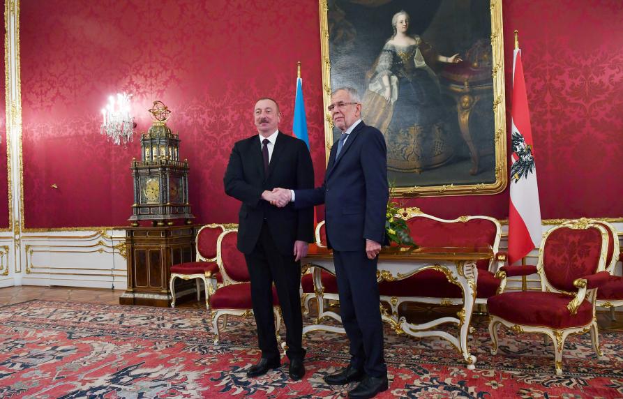 Ilham Aliyev met with Austrian Federal President Alexander Van der Bellen