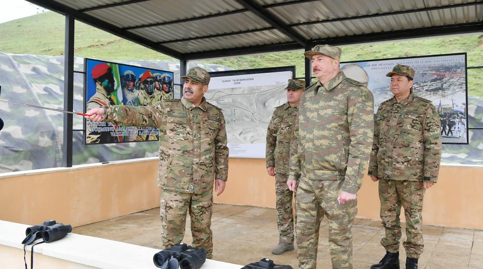 Ilham Aliyev visited military unit of Defense Ministry`s Special Forces