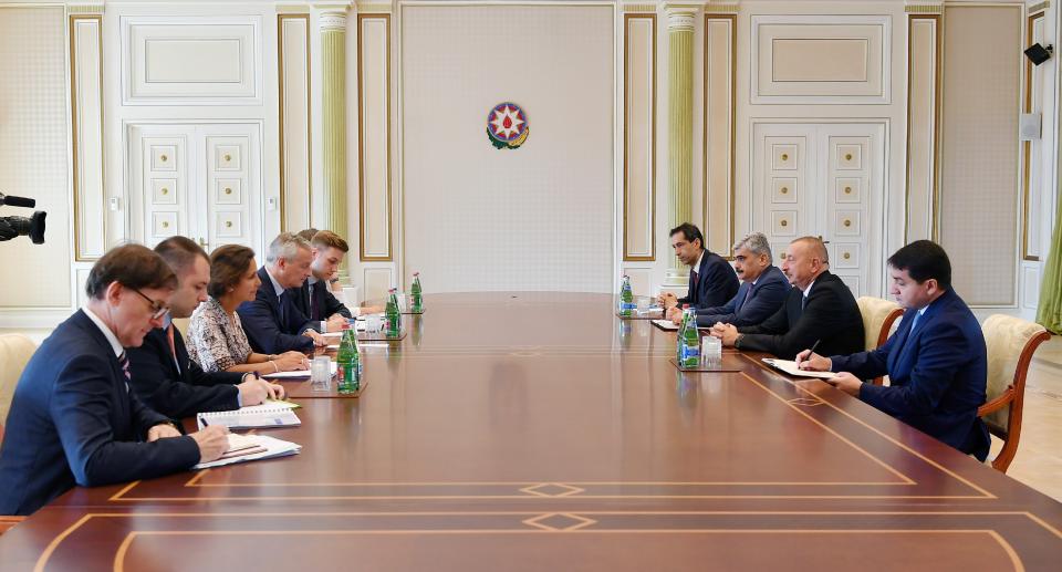 Ilham Aliyev received delegation led by French Minister of Economy and Finance