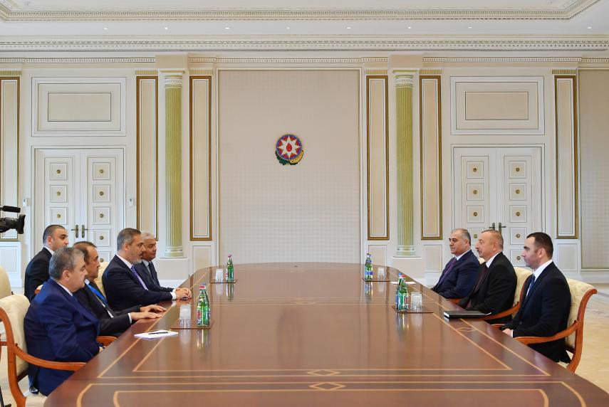 Ilham Aliyev received heads of Special Service Bodies of Turkic-speaking States