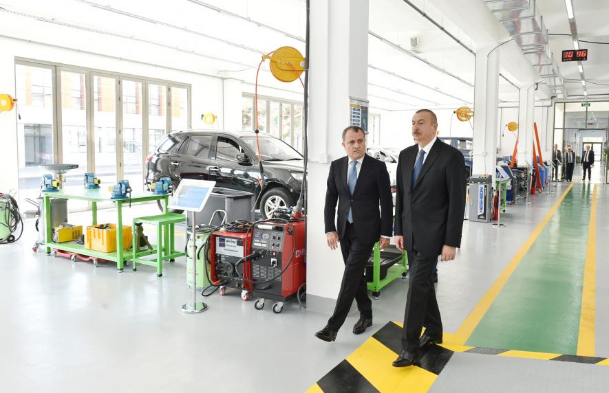 Ilham Aliyev inaugurated Baku State Vocational Education Centre on Industry and Innovation