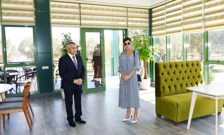 First Vice-President Mehriban Aliyeva viewed newly-built recreation park in Kurdakhani