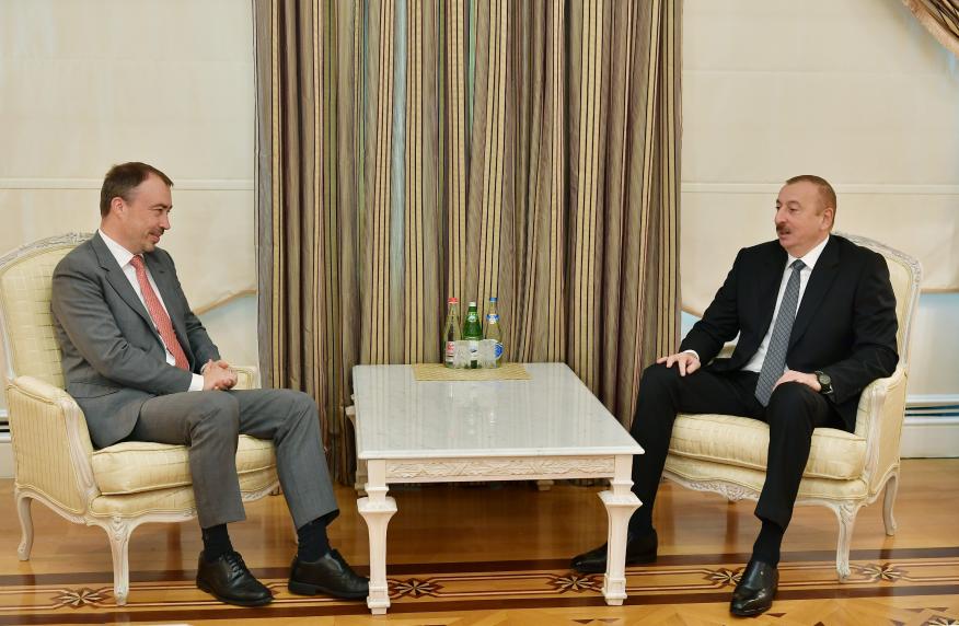 Ilham Aliyev received delegation led by EU Special Representative