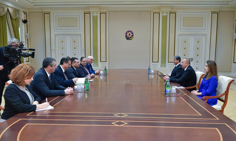 Ilham Aliyev received delegation led by Bulgarian interior minister