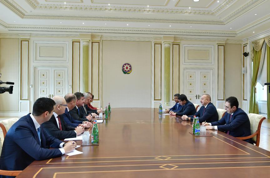 Ilham Aliyev received delegation led by Slovak Minister of Foreign and European Affairs