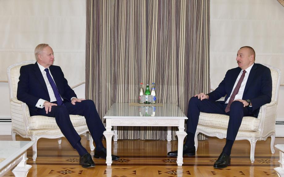 Ilham Aliyev received BP Chief Executive Officer