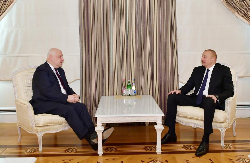 Ilham Aliyev received OSCE Parliamentary Assembly president