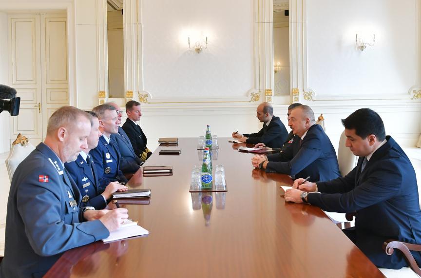 Ilham Aliyev received delegation led by NATO Supreme Allied Commander Europe