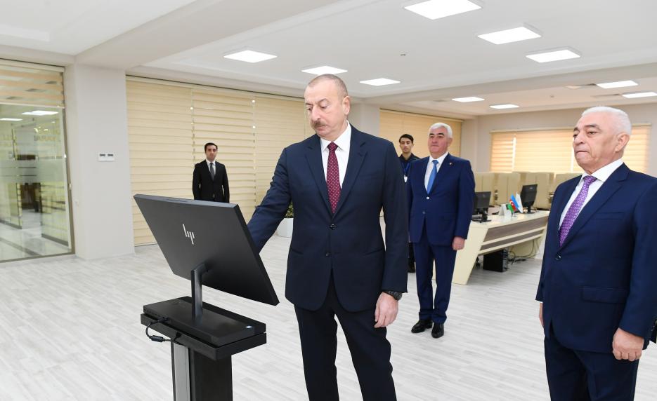 Ильхам Алиев принял участие в открытии подстанции «Дюбенди» ОАО «Азерэнержи»