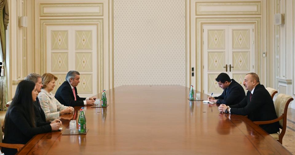 Ilham Aliyev received delegation led by UK Prime Minister's Trade Envoy to Azerbaijan