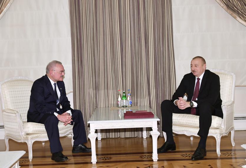 Ilham Aliyev presented Order “For Service to Motherland” 1st Class to Artur Rasizade