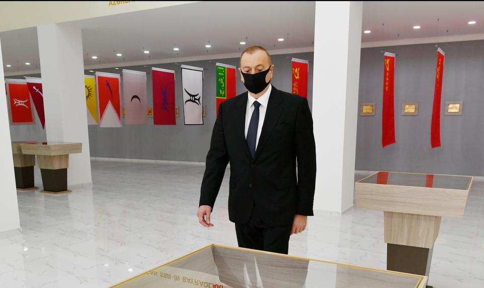 Ilham Aliyev inaugurated State Symbols Museum in Tartar