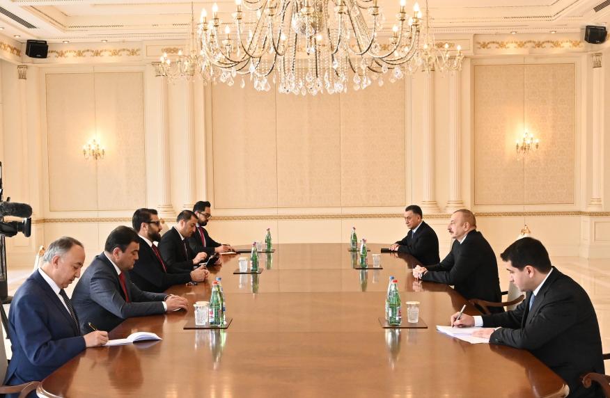 Ilham Aliyev received Afghanistan`s national security advisor and chief of staff to Afghan President