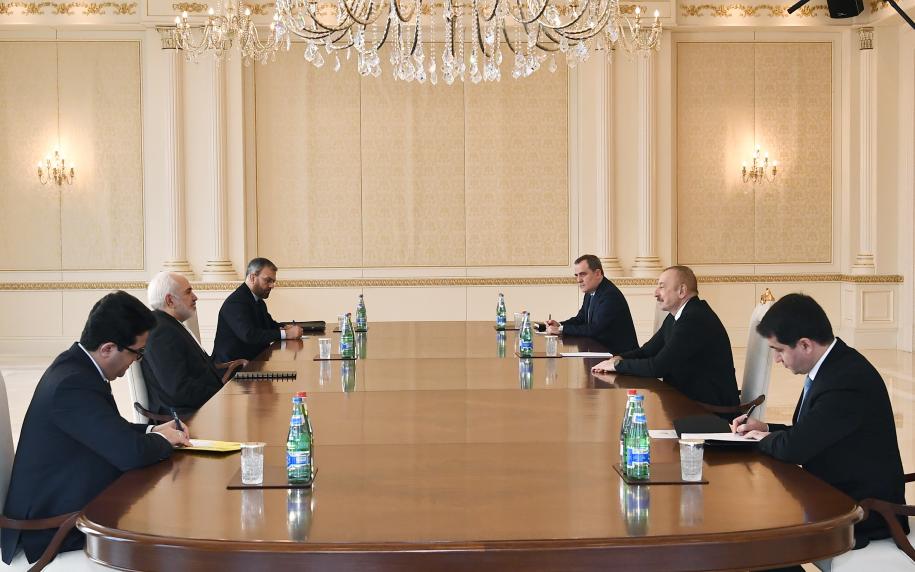 Ilham Aliyev received Iranian Foreign Minister