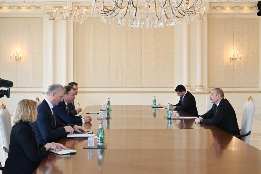 Ilham Aliyev received EU Special Representative for the South Caucasus