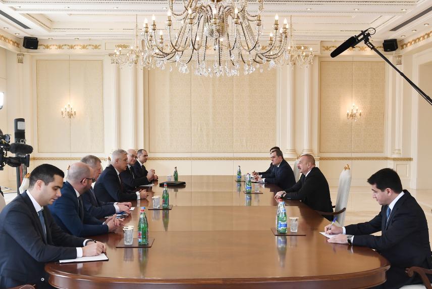 Ilham Aliyev received delegation led by Slovak Minister of Foreign and European Affairs