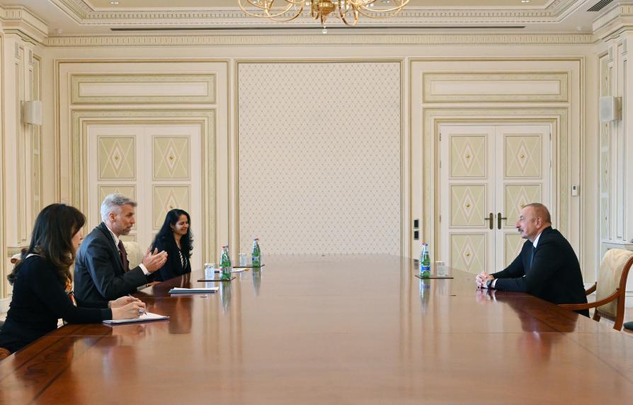 Ilham Aliyev received World Bank Regional Director