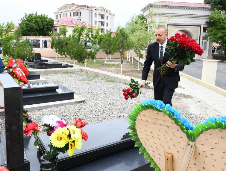 Поездка Ильхама Алиева в Нахчыванскую Автономную Республику