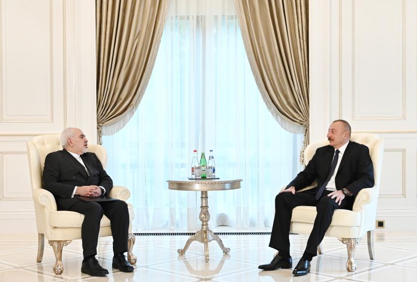 Ilham Aliyev received Iranian Foreign Minister