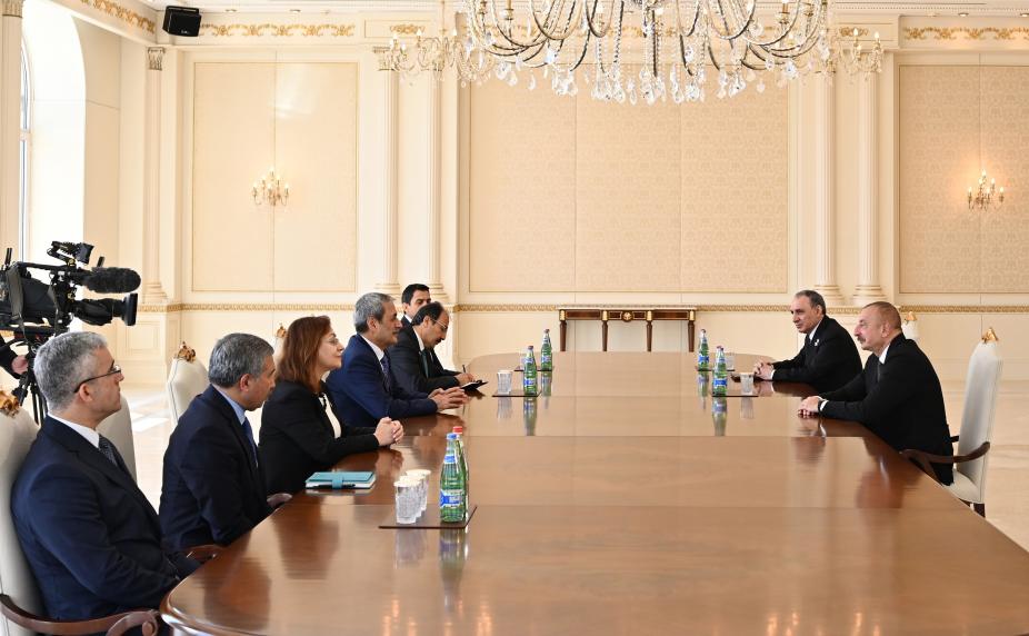 Ilham Aliyev received delegation led by Chief Public Prosecutor of Supreme Court of Appeals of Turkey