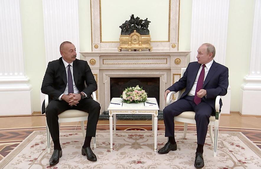 Рабочий визит Ильхама Алиева в Российскую Федерацию