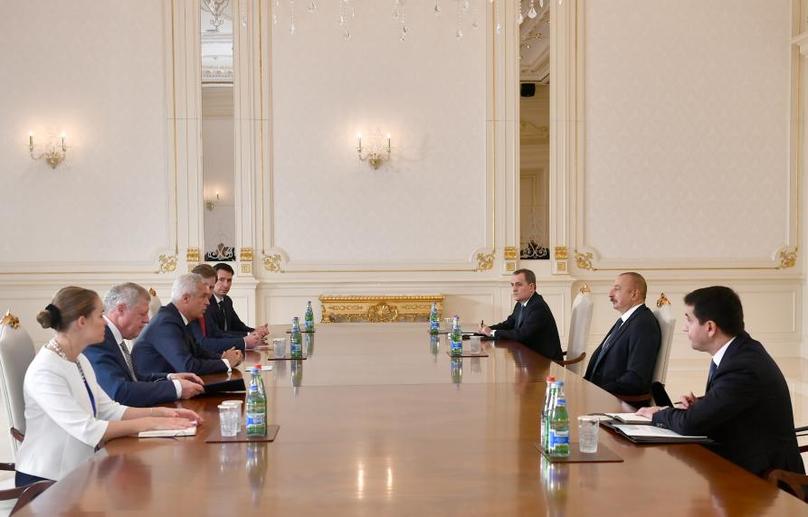 Ilham Aliyev received Slovak Minister of Foreign and European Affairs