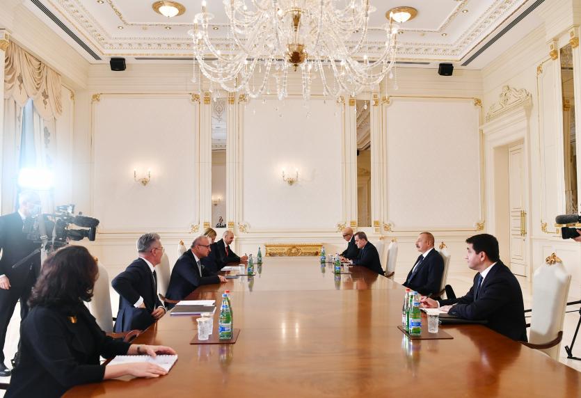 Ilham Aliyev received Croatian Minister of Foreign and European Affairs