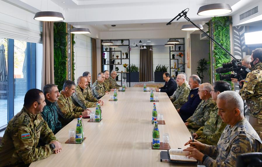 Ilham Aliyev received delegation led by Turkish Minister of National Defense Hulusi Akar