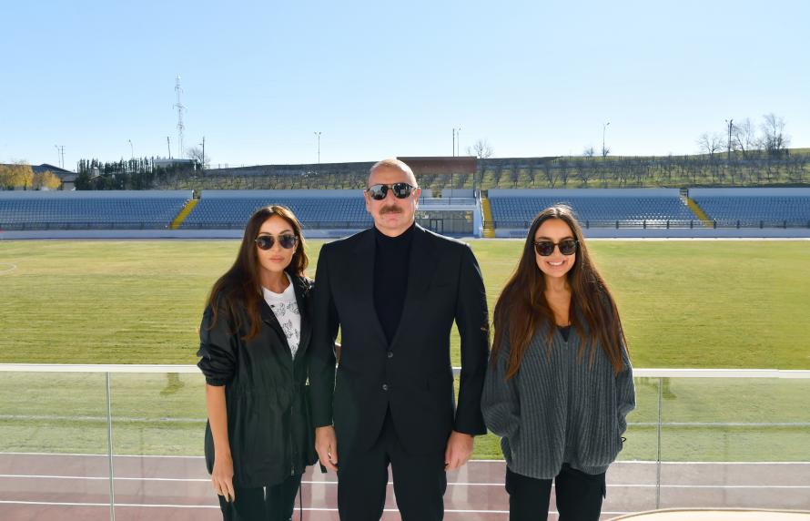 Ilham Aliyev viewed conditions created at Guba Olympic Sports Complex after reconstruction and major overhaul