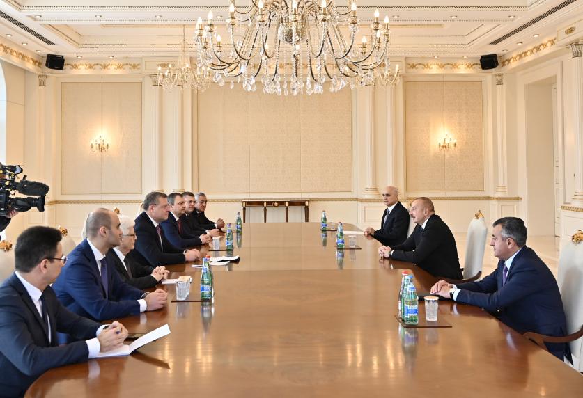 Ilham Aliyev received delegation led by governor of Russia's Astrakhan region