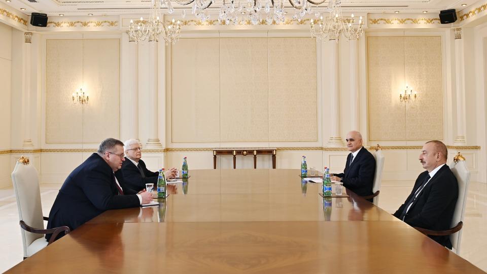 Ilham Aliyev received Deputy Prime Minister of Russian Federation