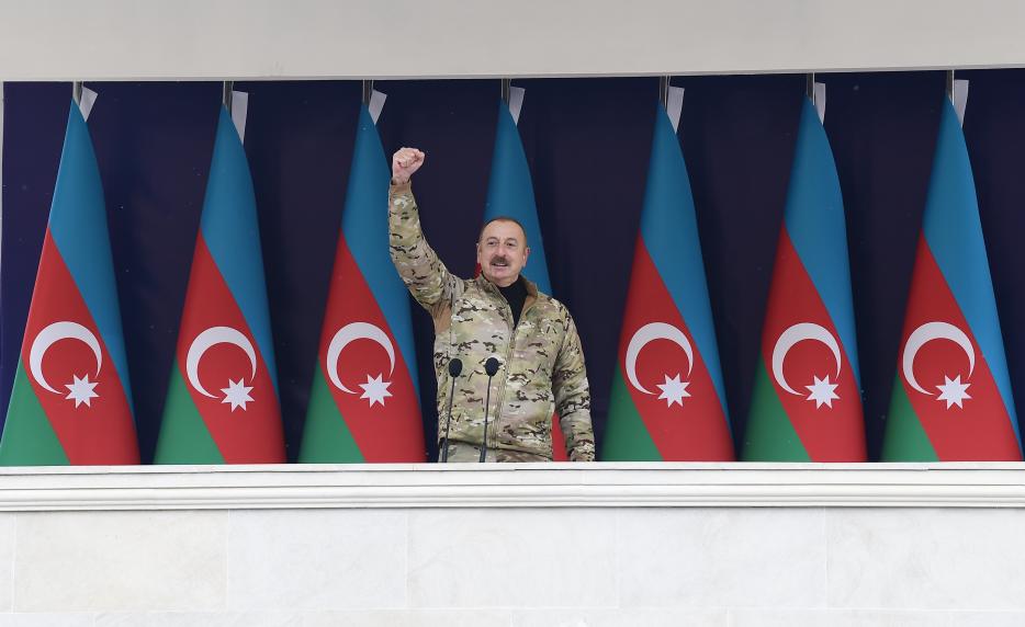 Visit of Ilham Aliyev to Khojavand and Shusha