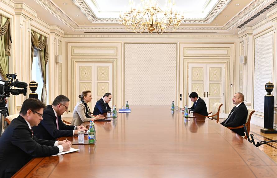 Ilham Aliyev received a delegation led by the Secretary-General of the Council of Europe