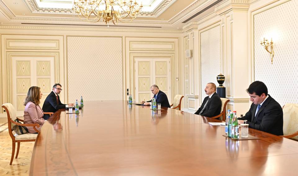 Ilham Aliyev received Director-General of the International Commission on Missing Persons