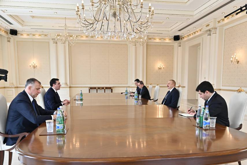 Ilham Aliyev received Minister of Foreign Affairs of Georgia
