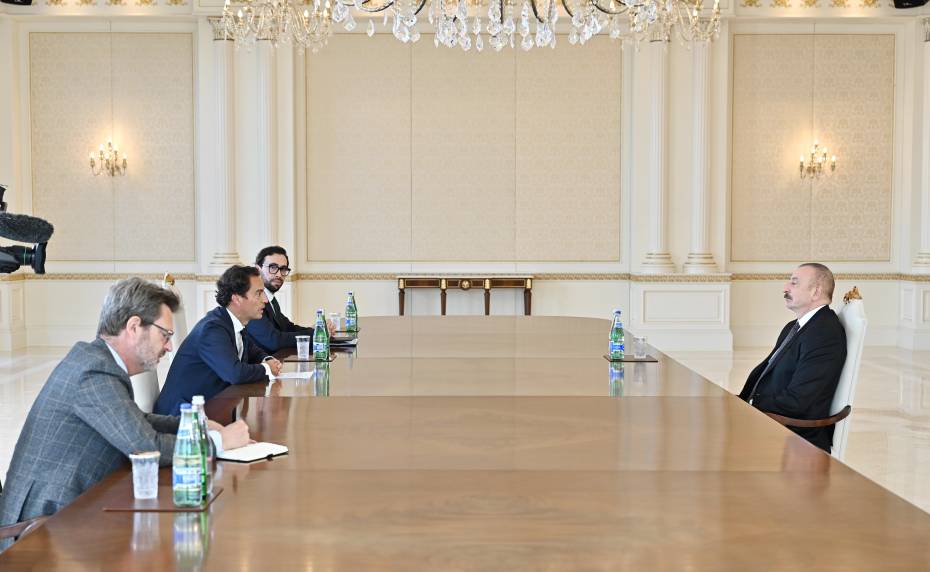 Ilham Aliyev received NATO Secretary General's Special Representative for the Caucasus and Central Asia