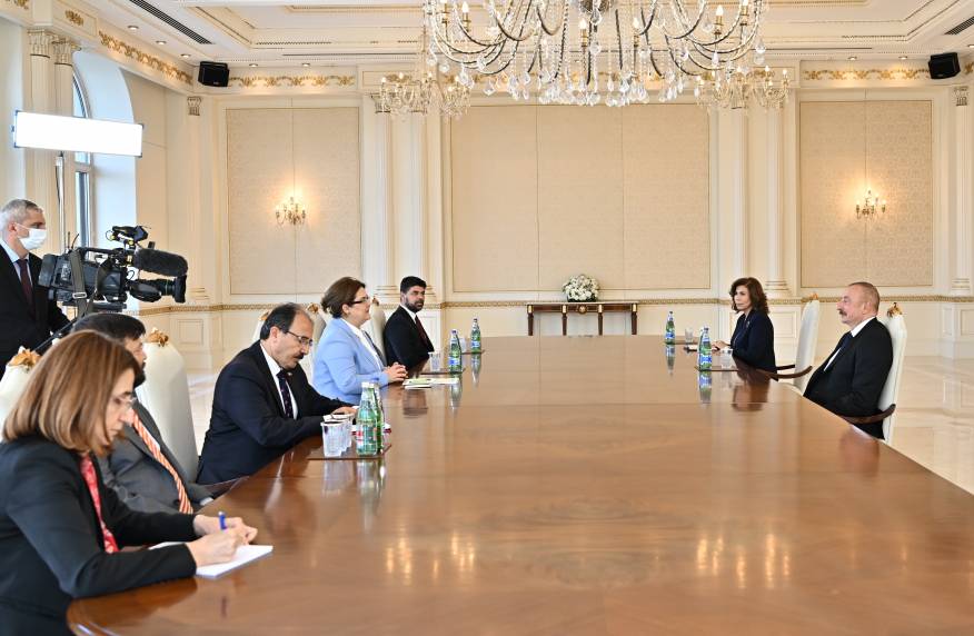 Ilham Aliyev received Minister of Family and Social Services of Turkiye