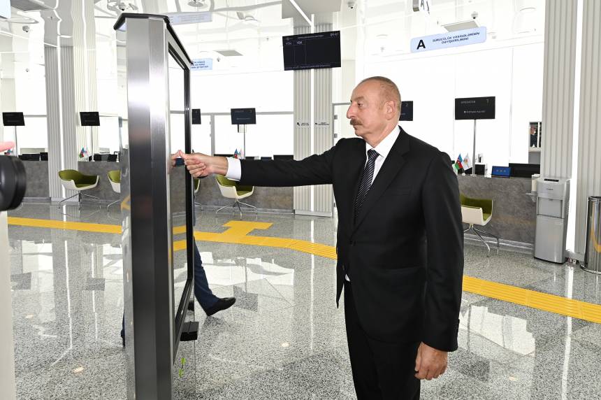 Ilham Aliyev attended inauguration of Sumgayit regional “ASAN xidmət” Center No.2