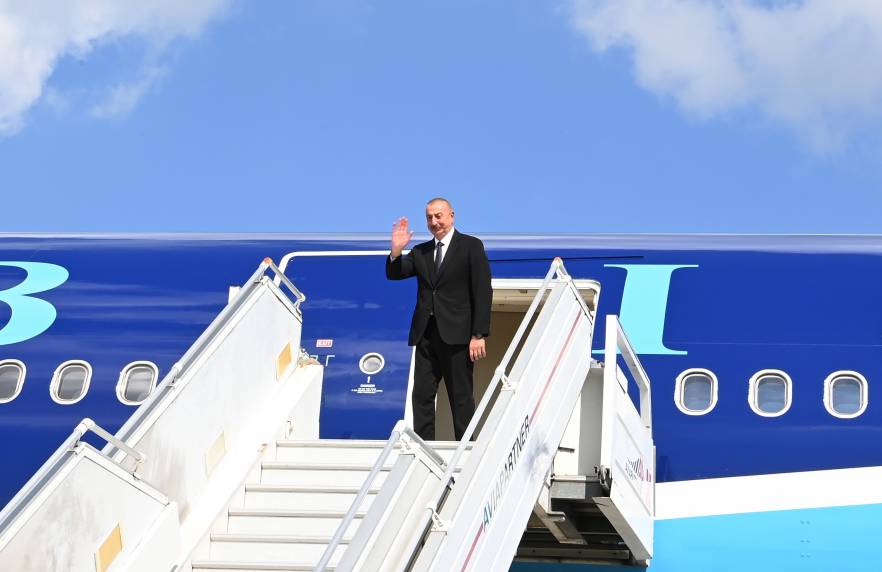 Ilham Aliyev completed his visit to Italy