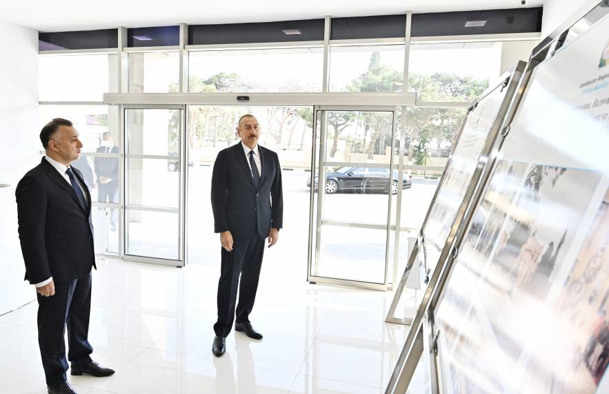 Ilham Aliyev has attended, after a significant overhaul, the opening of the Republican Tuberculosis Sanatorium for Children and Adolescents named after Professor Gindes in Baku